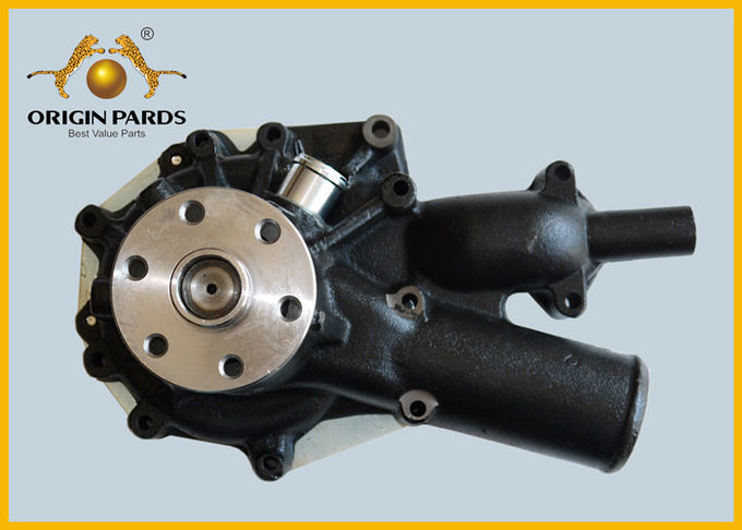 Black ISUZU Water Pump For 6HK1 Diesel Engine , HITACHI Excavator Forklift High Strength Iron 1-13650133-0