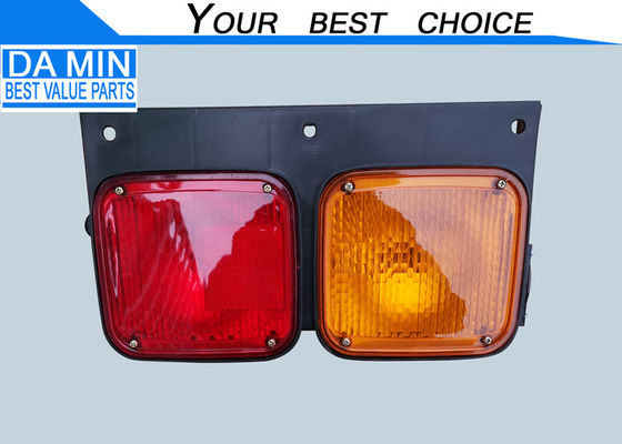 Two Color Rear Lamp Japanese Heavy Truck Nissan UD Model Broadside Have Small Circle Red Lens