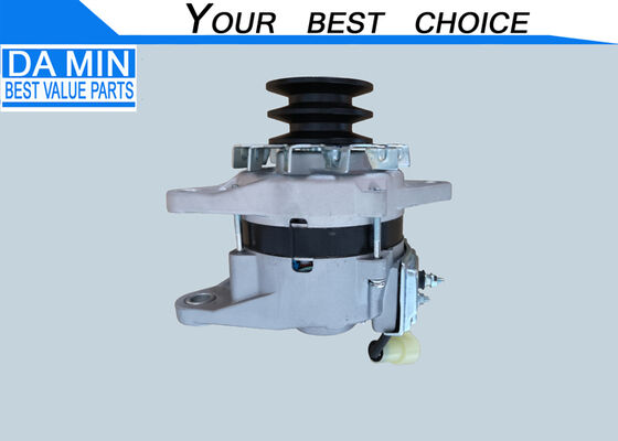 FVR 6SD1 Generator 8943991571 Pulley 2 Groove 3 Pin Electrical Plug 24V 40A Alternator Cooling Fan Outside Truck Engine Parts