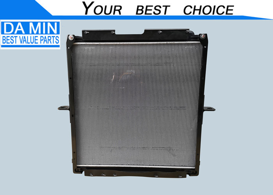 6UZ1 Isuzu Radiator 8974321060 Qingling 1301010-D15YR For Giga VC61 Aluminum Cooling Core And Plastics Fan Guide