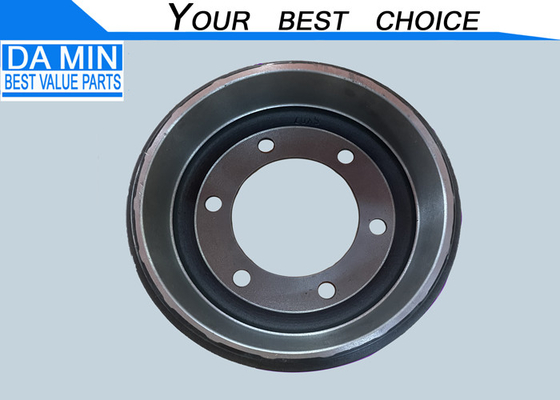 4WD Light Truck NPS Front Brake Drum 8971381100 Lining Width 75mm 6 Bolt Holes Steel Chassis Parts