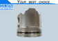 4JG1 Isuzu Piston 8972206040 For Excavator Bright Surface Alfin Frist Ring Groove