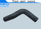 FVR Radiator Water Inlet Hose / ISUZU FVR Parts 1214376480 Black Rubber Woven Fabric Inside