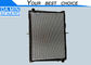 Aluminum ISUZU CXZ Parts Euro Five Radiator Assembly 8982122151 Two Water Pipe Extremly Cold
