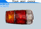Plating Frame Sliver Color ISUZU Back Lamp 8971375700 Three Grids For TFR UCR