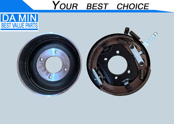 Durable ISUZU NPR Parts Hand Brake Assembly Have Steel Drum And Iron Drum With Brake Shoes And Plate