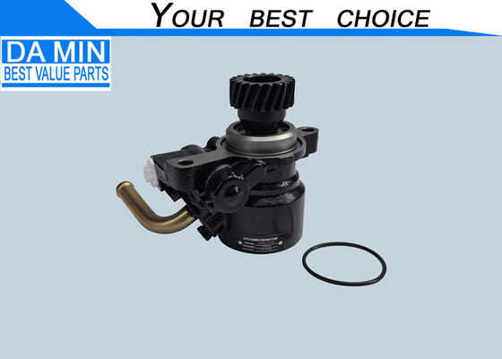 J08E Engine Hydraulic Power Steering Pump 44310-E0120 RH Helical Teeth 20T Long Oil Pipe Hino Truck Steering Chassis Parts