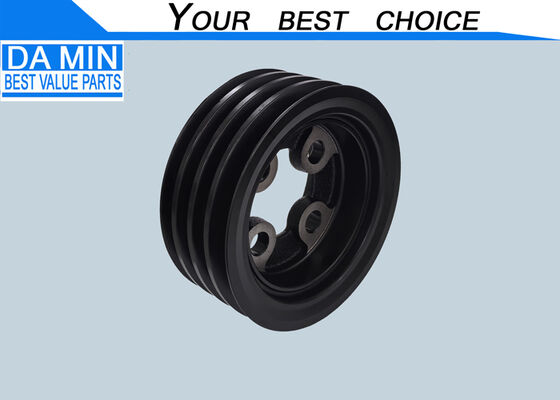 8972220310 Crankshaft Pulley Cooling Fan Belt Generator Belt Pulley 4HF1 4HG1 Engine Parts