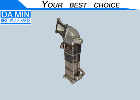 4HK1 Engine EGR Cooler 8980252486 Alloy Aluminum Water Radiator Exhaust Gas Cooling Isuzu NPR NNR ELF Vehicle Emission Reduction