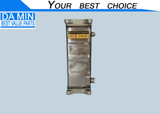 4HK1 Engine EGR Cooler 8982127181 Exhaust Gas Cooler Air Recycle Use Isuzu FSR FRR ELF Vehicle Emission Reduce Coolant Radiator